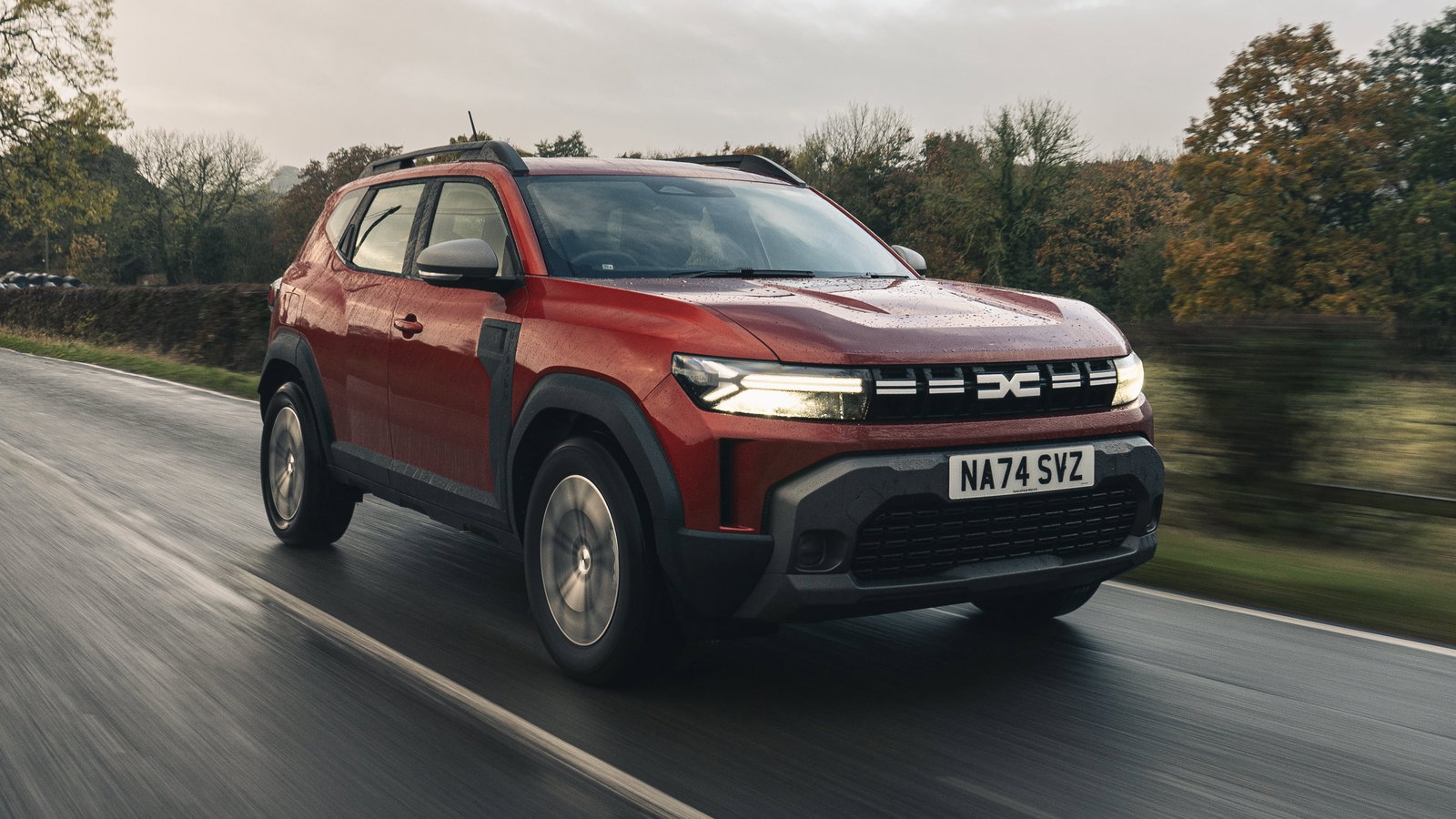 Dacia Duster - front, dynamic